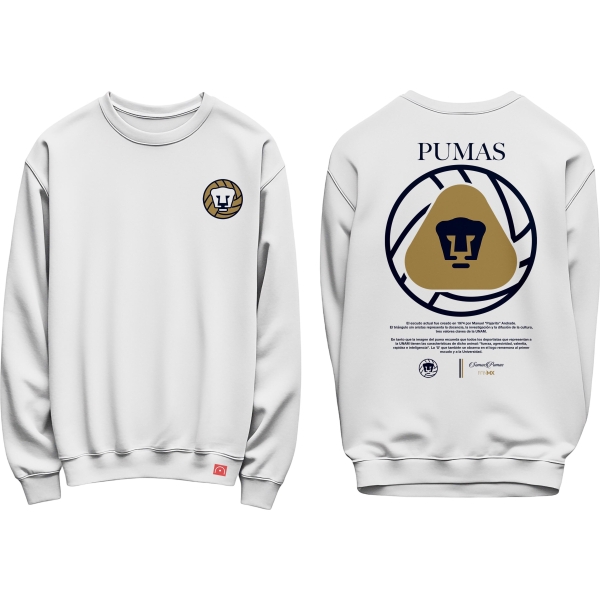 legendco crewneck 1974 blanco