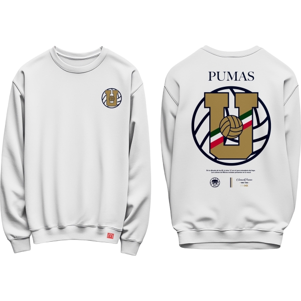 legendco crewneck decada 60 blanco