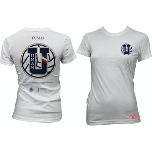 legendco playera anos 70 dama blanco
