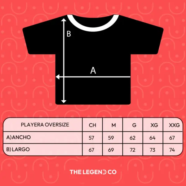 legendco medidas oversize