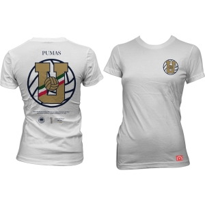 legendco playera anos 60 dama blanco